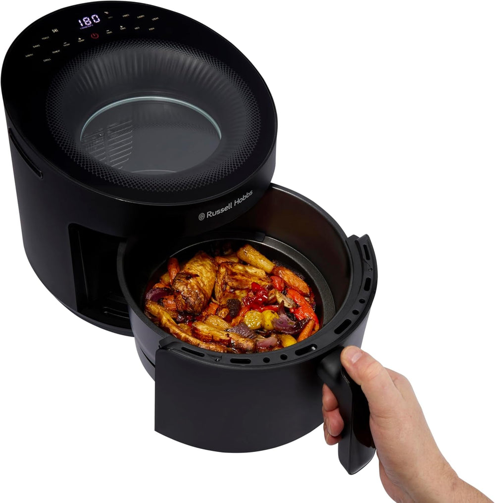 Russell Hobbs Airfryer, 5 liter, 10 program, kilátó ablak Naty Shop Appliances