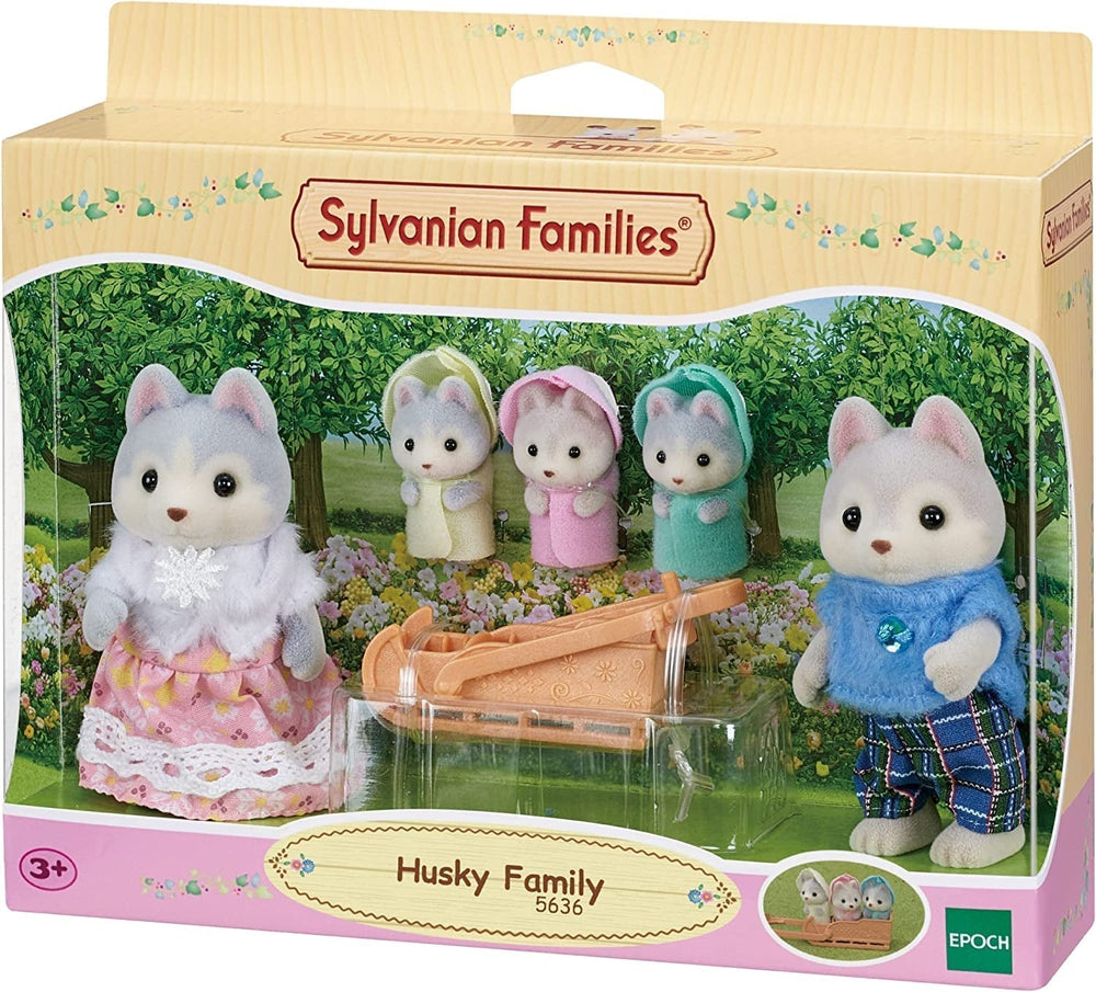 Sylvanian Families L5636 Husky Family Naty Shop babák