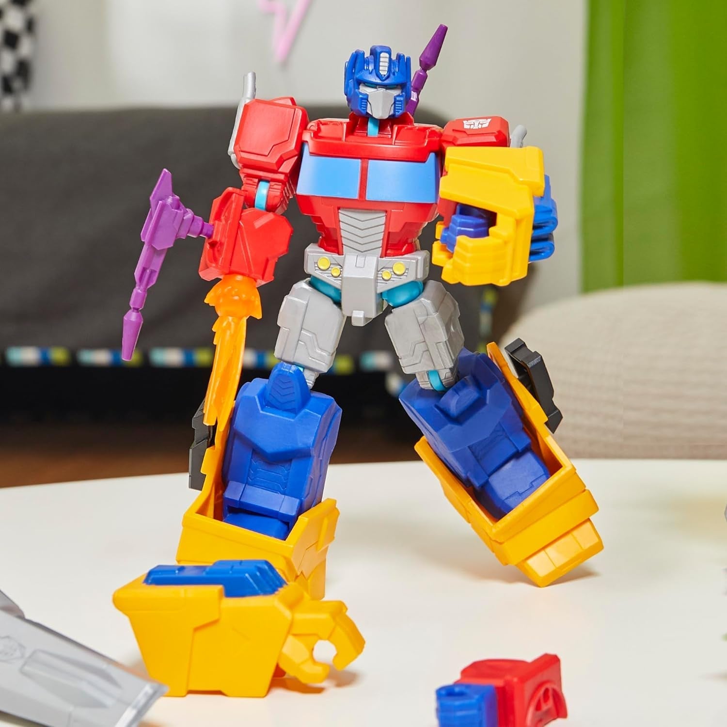 Transformers Mixmashers Optimus Prime Testreszabható Deluxe akciófigurák és kiegészítők Akciófigurák Naty Shop