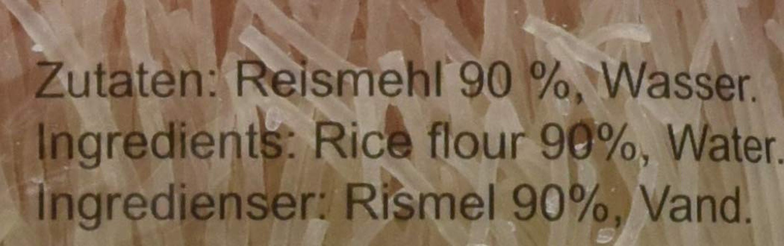 Ricefield Vermicelli 0,8 mm Bun Gao 6 csomag (6 x 400 g)