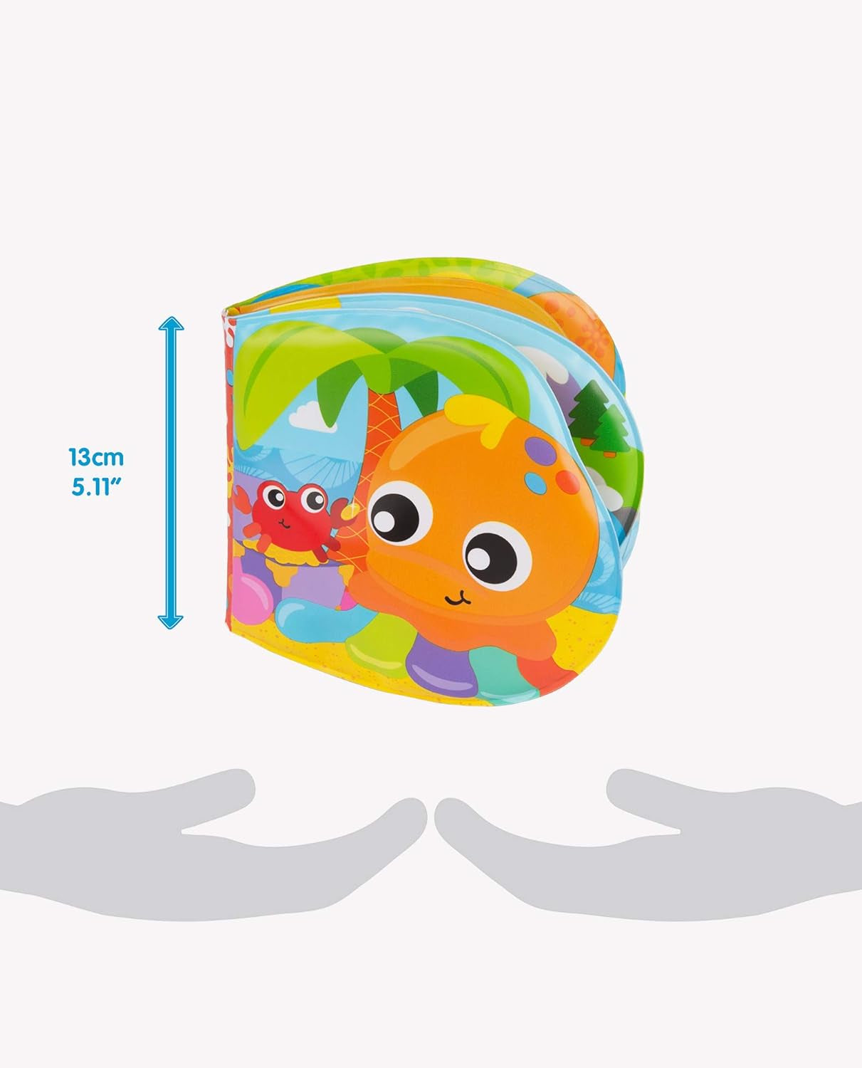 Playgro carte de baie - Jucării de apă - Jucării pentru copii - Jucării - Copii mici - Jucării de apă pentru copii - Carte de baie pentru copii - colorată Jucarii Bebe Naty Shop