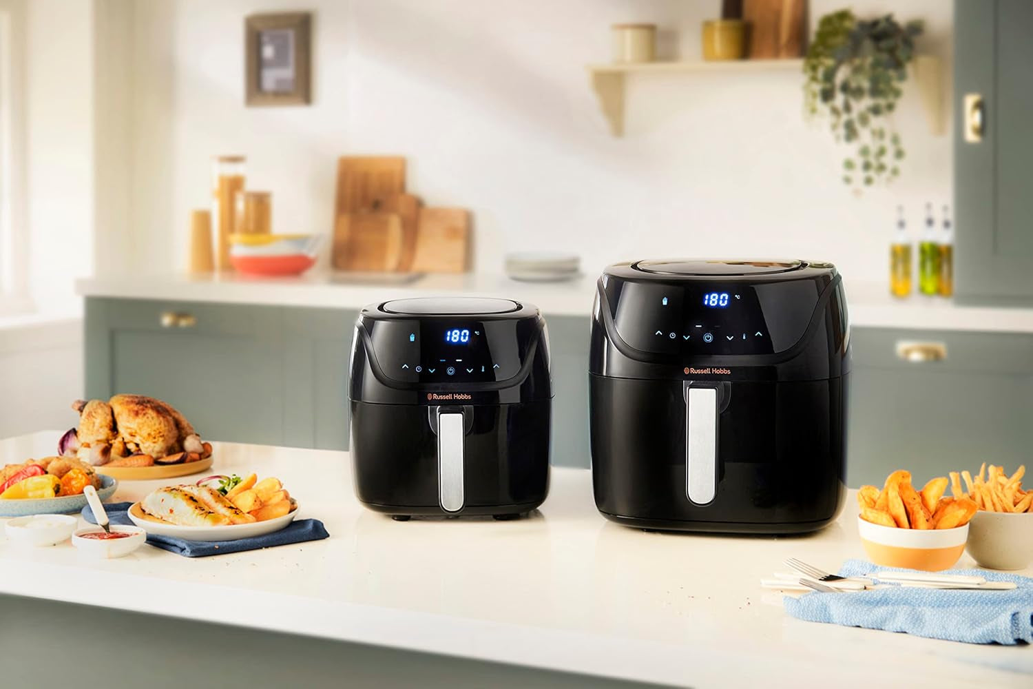 Russell Hobbs Air Fryer L 4L Rapid Airfryer, 7 főzési funkció, 10 program Háztartási gépek Naty Shop