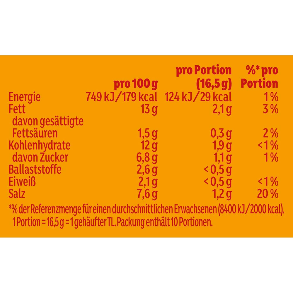 Knorr Schnell gewürzt Kochpaste Getrocknete Paradicsom és mediterrán Kräuter einfach & schnell für einen besons intensiveen, geballten Gesmack 165 g