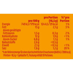 Knorr Schnell gewürzt Kochpaste Getrocknete Paradicsom és mediterrán Kräuter einfach & schnell für einen besons intensiveen, geballten Gesmack 165 g