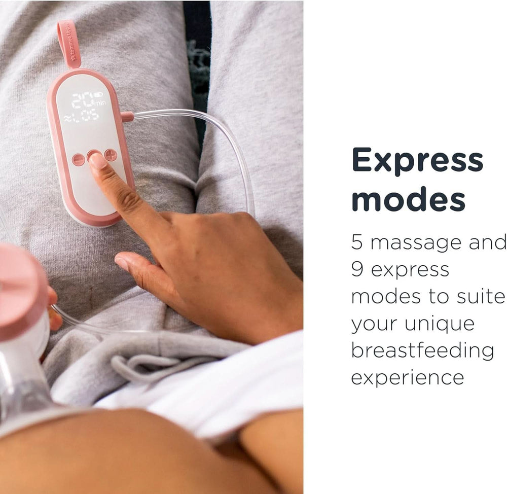 Tommee Tippee Made for Me Egyedülálló elektromos mellszívó, erős szívás Kiegészítők Élelmiszer és Szoptatás Bebe Naty Shop