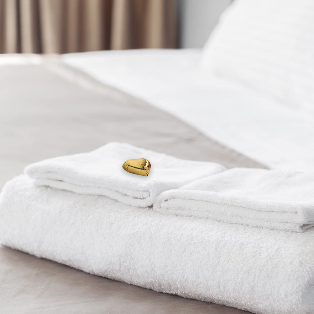 Günthart 150 darabos arany csokoládé szívek nugát töltelékkel, rénszarvas | Vörös Rudolf - Nugát krém | Arany csokoládé szívek | Verseny | Arany csokoládé szívek | karácsony (1,2 kg)