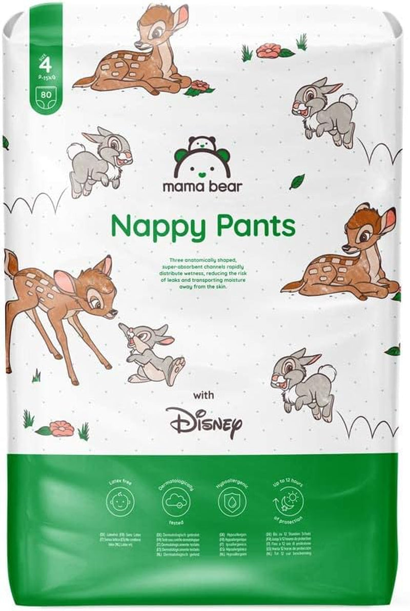 Amazon márka: Mama Bear Disney Size 6 (15+ kg) - havi csomag, fehér, 120 darab (2 60 db-os csomag)