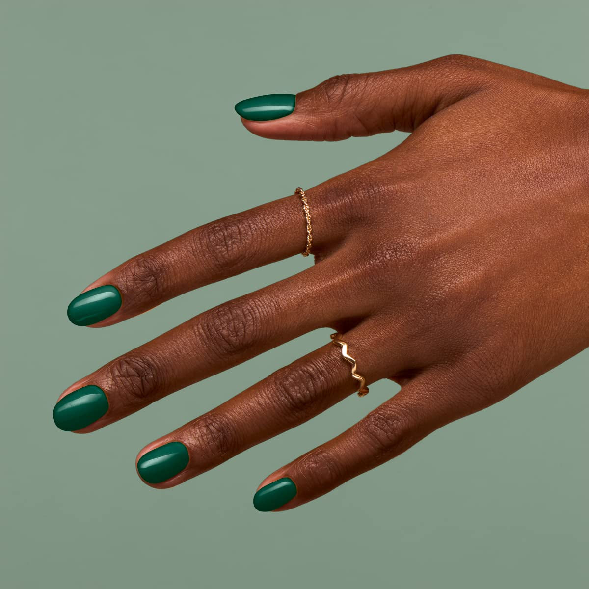 UV körömlakk Semilac Hybrid 309 Pine Green 7ml Festive Wonder Colors Collection