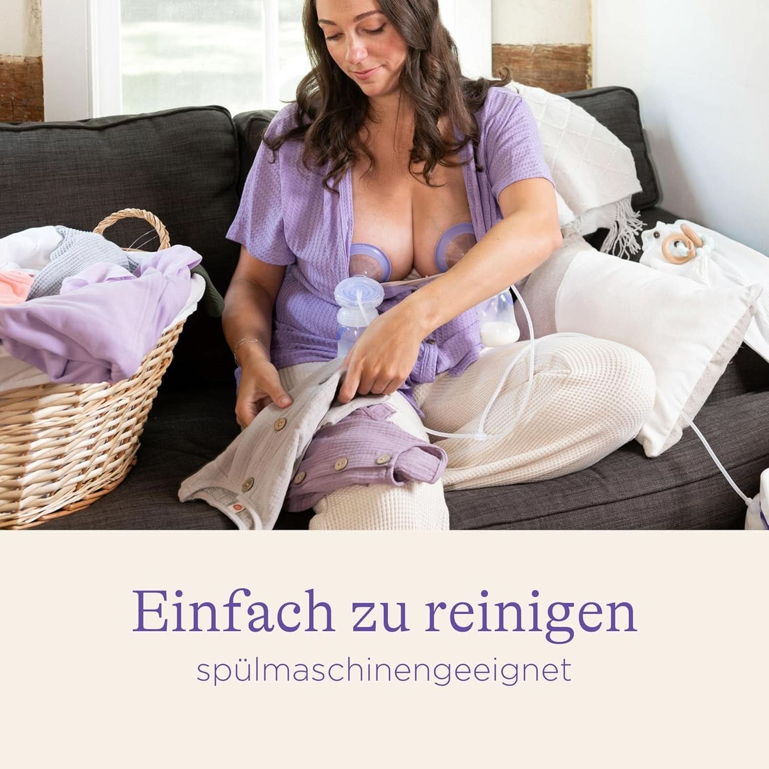 Pompe de san Lansinoh cu accesorii de aspiratie - marimea S (21 mm), 2 bucati Accesorii Hrana si Alaptare Bebe Naty Shop