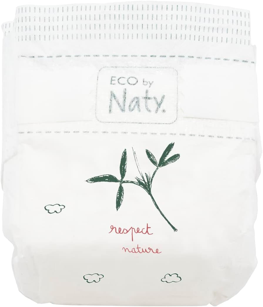 Eco by Naty Premium eldobható pelenkák érzékeny bőrre, 5-ös méret, 11-25 kg, (1 x 22 db)