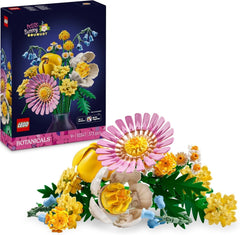 LEGO Botanicals kis nyári csokor - Művirágos építőkészlet - Inkl. harangvirágok, boglárkák, tulipánok - Ajándékötlet nőknek, anyáknak és férfiaknak - 10347 Építőkészletek Besuche den LEGO-Store Alapértelmezett cím