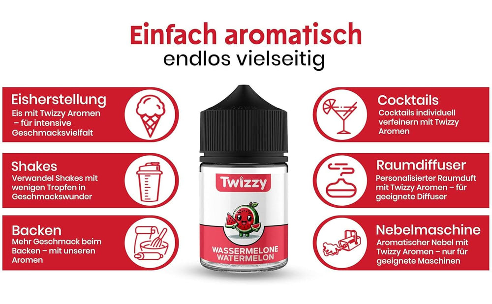 Twizzy görögdinnye, ételízesítő - 60 ml - Intenzív aroma Arome Naty Shop