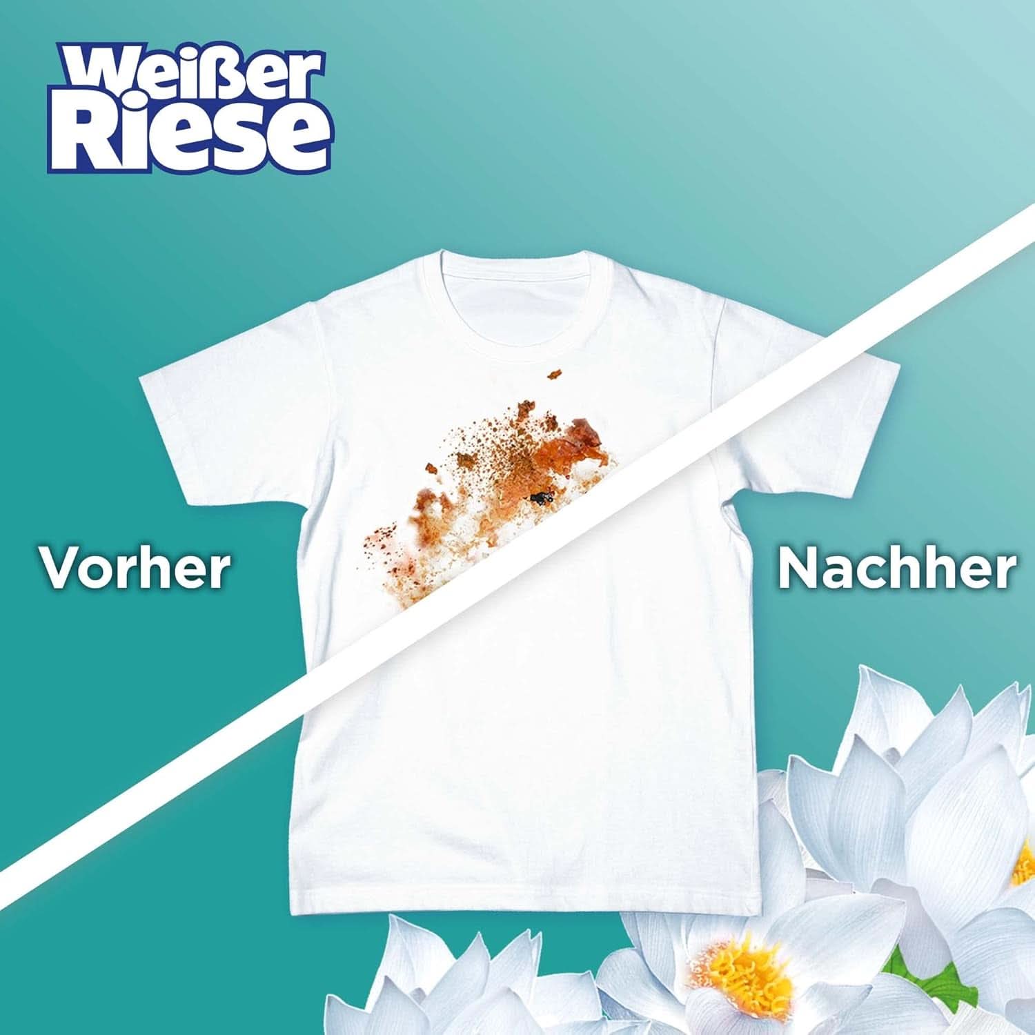 Fehér Óriás univerzális Trio-Caps aromaterápiás virágérzet (120 mosás), Lotus mosószer, intenzív illatú nagy teljesítményű mosószer Naty Shop mosószerek