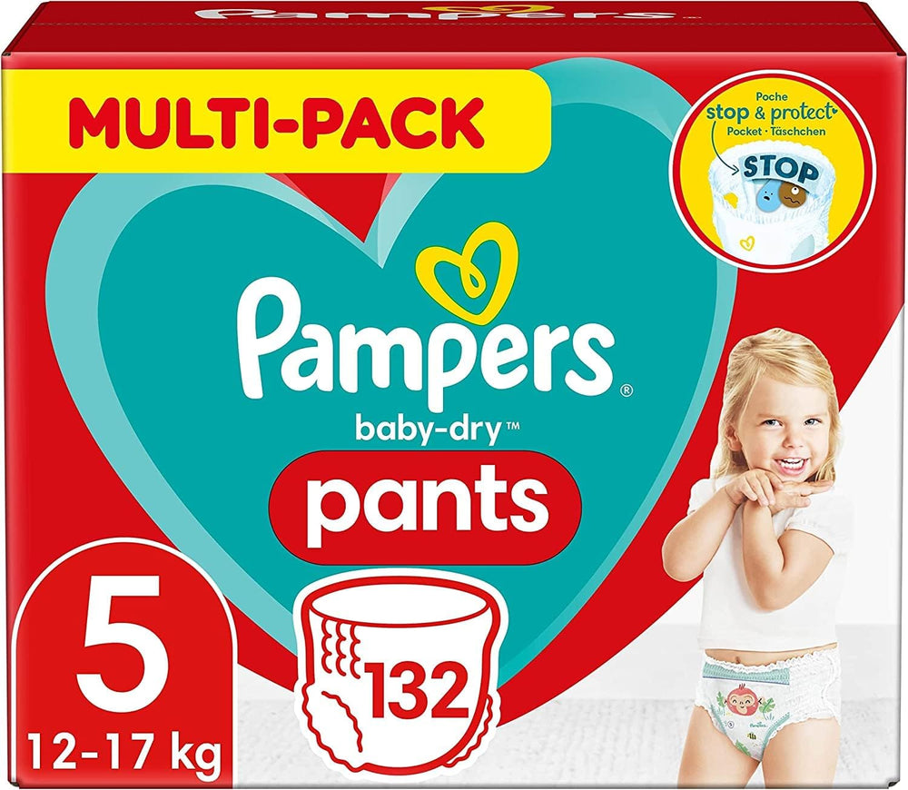 Pampers Baby-Dry pelenkák, 8-as méret, 43-as pelenkák, 19 kg-tól, Jumbo+ csomag