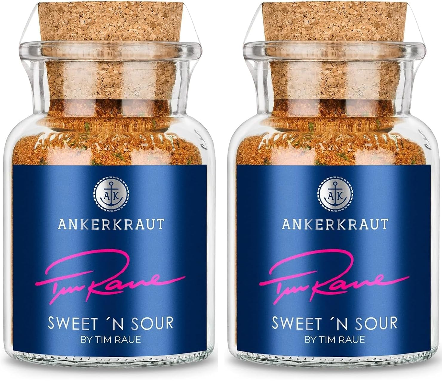 Tim Raue Ankerkraut Smoky Fries, Mischung würzender Ingredient für Pommes Frites, Gourmet Pommes mit Rauch-Aroma, 145 g Korkenglasban