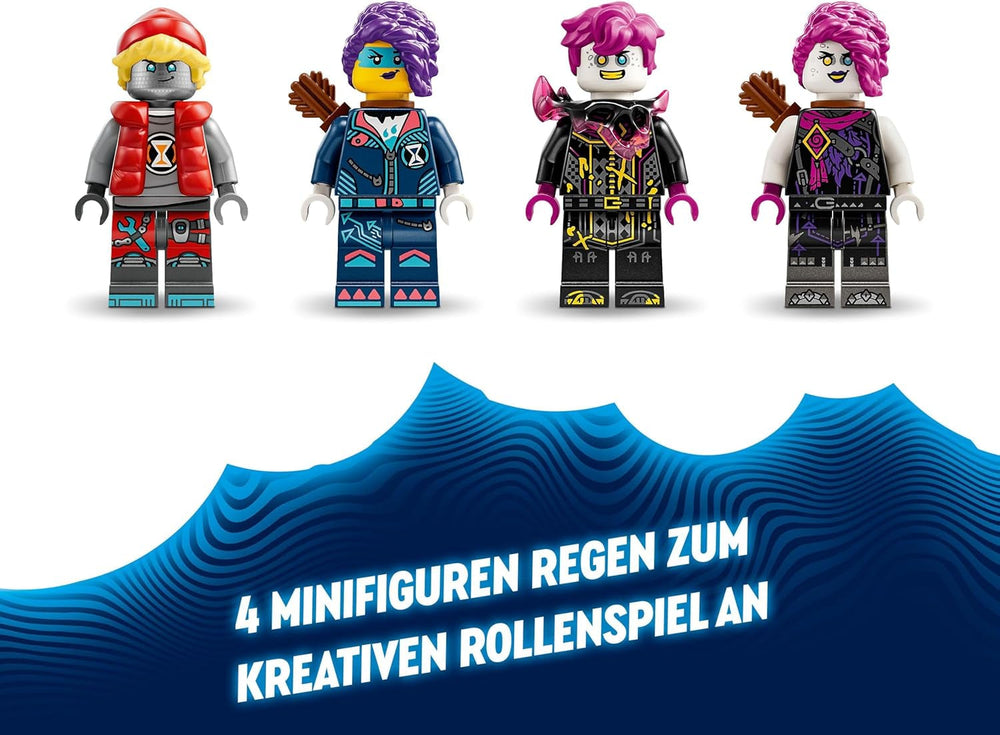 LEGO Dreamzzz 2 az 1-ben Coopers Dino-Mech C-Rex játék Pterodactyl T.Rex akciófigura fiúknak és lányoknak Kreatív játék kalandkészlet Ajándék 9 éves gyerekeknek 71484 építőkészletek Beuche den LEGO-Store