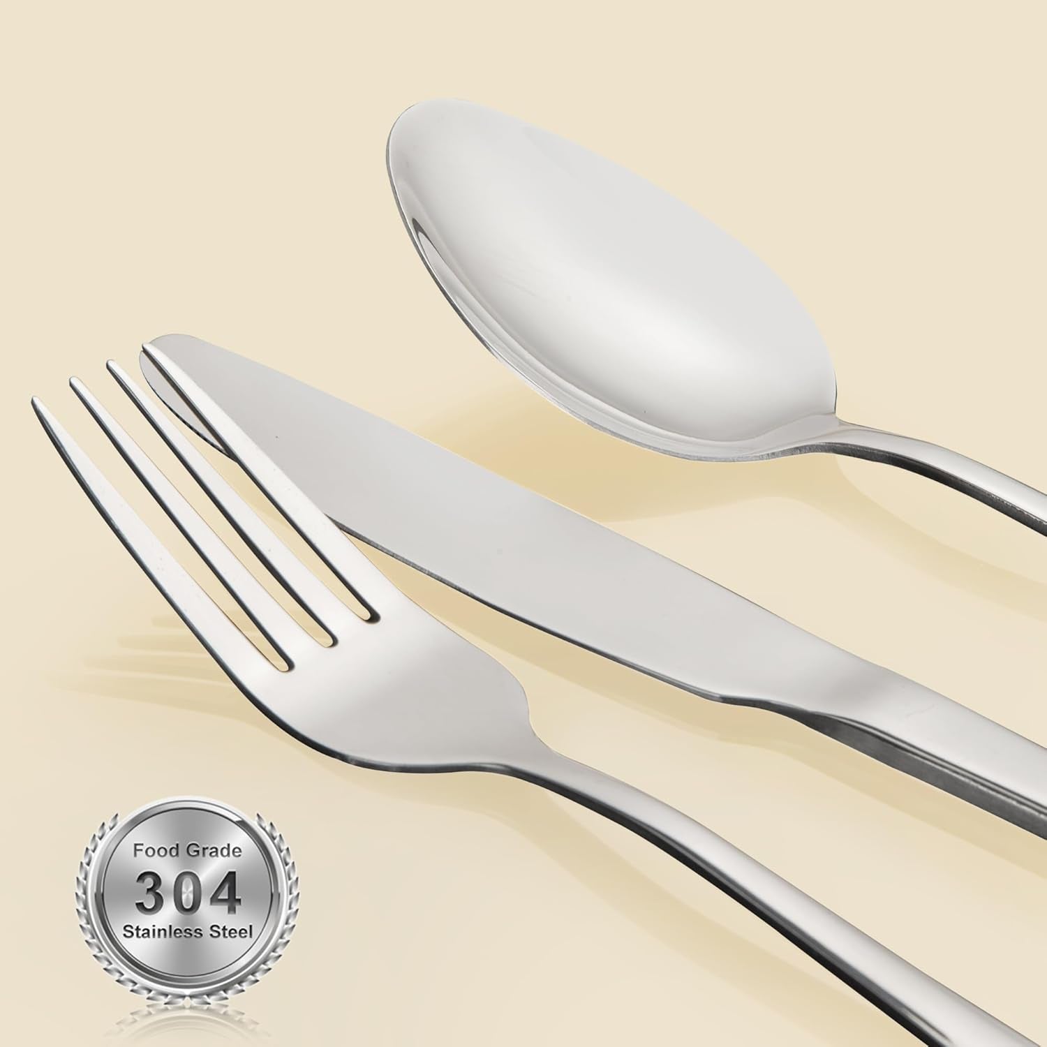 Set de tacâmuri din melamină, format din 24 de piese, pentru 4 persoane, set de farfurii pentru camping - tacâmuri pentru exterior și interior