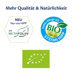 Hipp Organic Milk Food 2 BIO Combiotik, 4 db-os (4 x 600 grammos) Mother and Child Naty Shop csomag