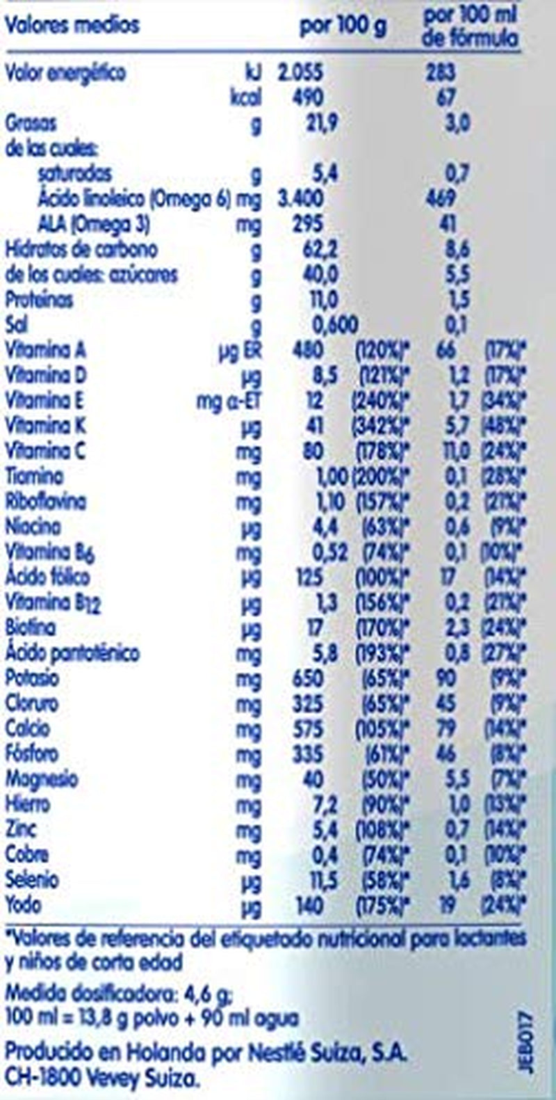 Tejtermékek 3 GYERMEK 800 G