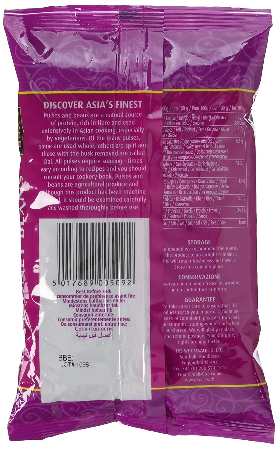 TRS - Vörös bab - (1 x 500 g)