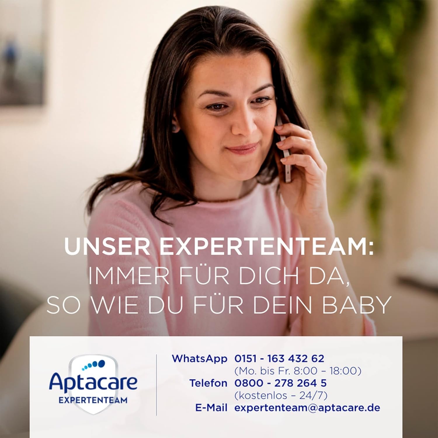 Aptamil HA 1 – Anfangsmilch von Geburt an, Mit DHA, Nur Lactose, Ohne Palmöl, Babynahrung, Milchpulver, 1x800 g (Packung mit 4)