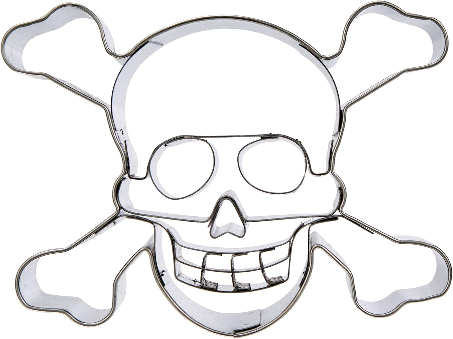 Städter craniu 9 cm oțel inoxidabil, argintiu