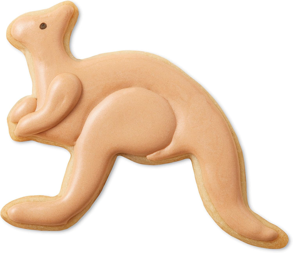 Wilton Formă de biscuiți Tropical Party, Set 3 piese: Forme de biscuiți tropicale, Forme de biscuiți: Pește, Câine, Pisică, Pasăre, Fluture și multe altele, Coacere în bucătărie, DIY - Set/50, Multicolor