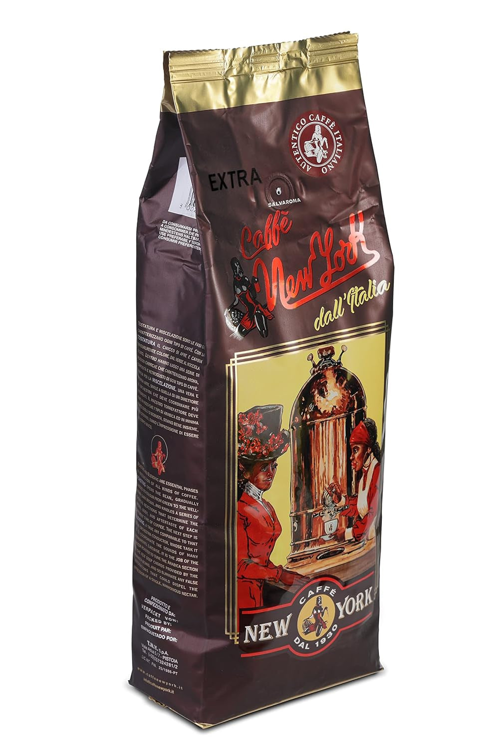 Caffè New York - EXTRA - Cafea boabe întregi - 1000g