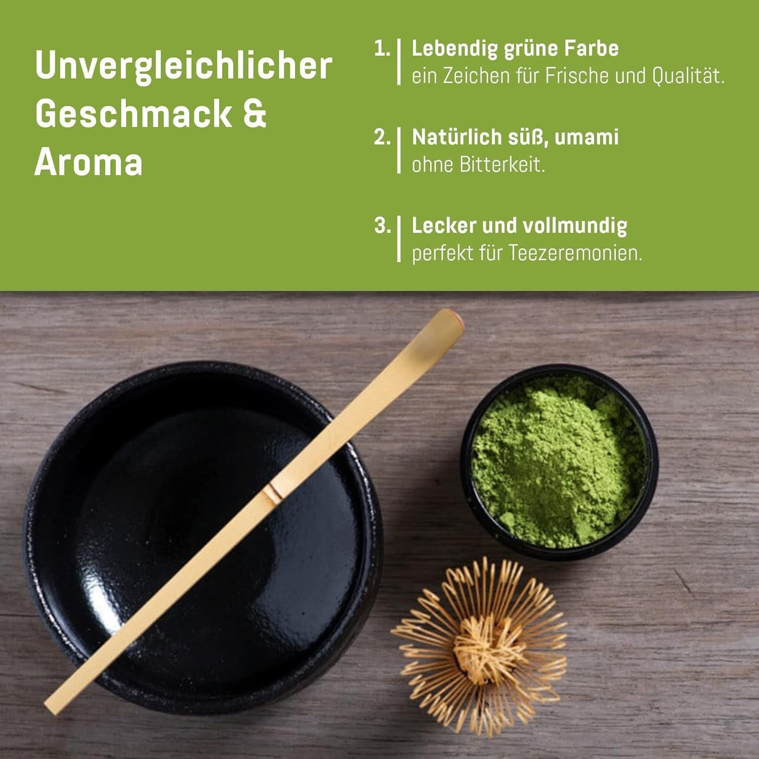 Ceremonial Grade UJI - Cutie de 30 g - Bio - 100% Matcha japonez - Prima recoltă - Matcha pur - Măcinat