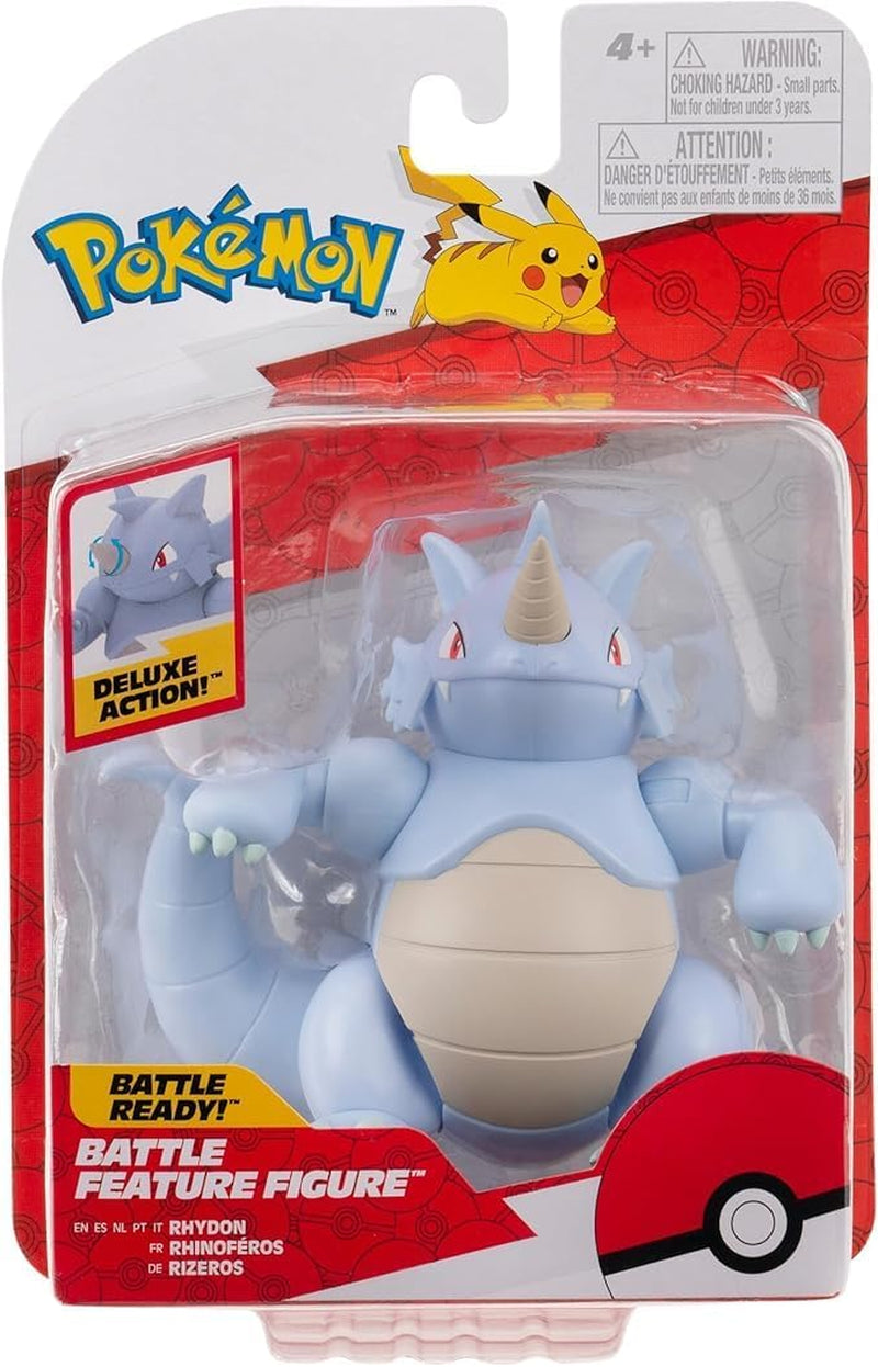 Pokémon PKW3418 - Csatajellegű figura - Rizeros hivatalos mozgatható figura 11,5 cm-es akciófigurák Naty Shop