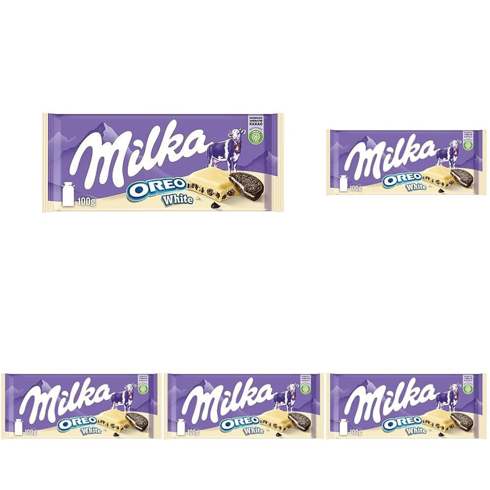 Milka Oreo Sandwich – alpesi tejcsokoládé, ropogós Oreo sütidarabokkal és sima vaníliakrémmel töltve – 92g