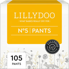 LILLYDOO Skin Friendly Pants 5-ös méret (12-17kg) havi doboz (105 db)