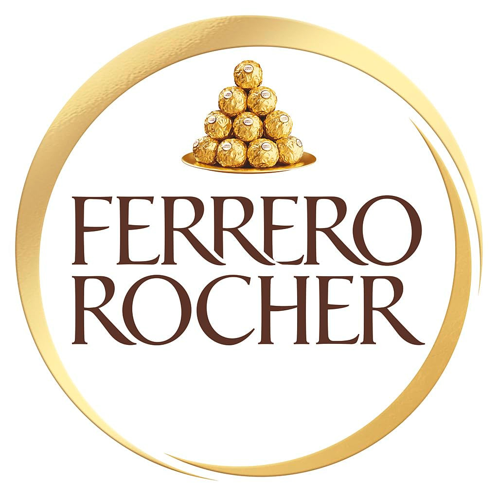 Ferrero Rocher - Ropogós és krémes mogyoró különleges praliné - Valentin-napi ajándék neki és neki - 16 csomag, 4 db egyedi praliné