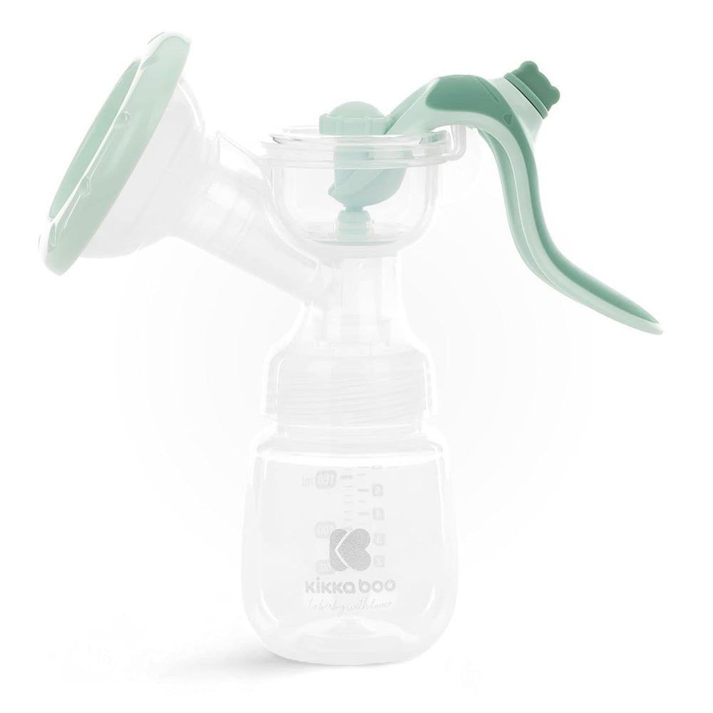 Kikkaboo ELSIE mellszívó, manuális 2 üzemmóddal, állítható szívóerő, puha szilikon csésze Tartozékok Étel és szoptatás Bebe Naty Shop