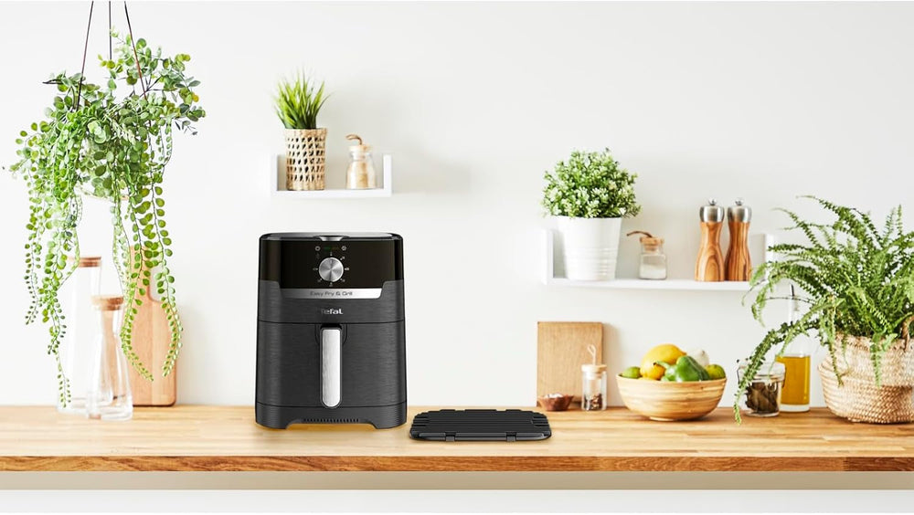 Tefal EY5018 Easy Fry & Grill Classic Air Fryer, 2 az 1-ben technológia (Air Fryer and Grill), XL, 4,2 liter 6 adaghoz, 1550 Watt Háztartási gépek Naty Shop