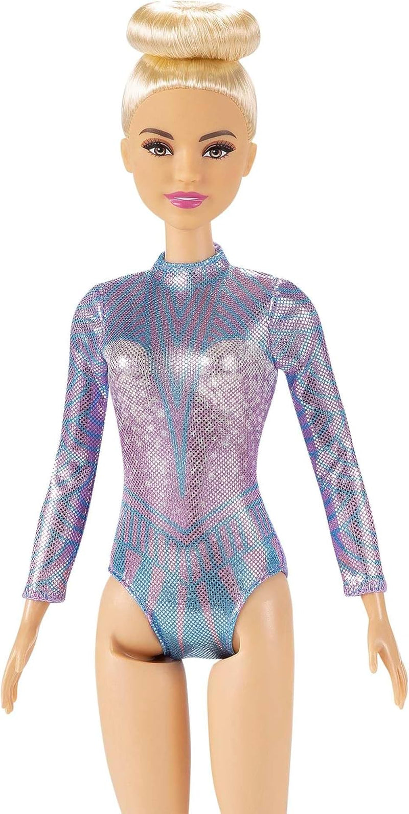 Barbie-Puppe, You Can Be Anything , Rhythmische Sportgymnastik mit blonden Haaren, Zubehör, inkl. Puppe, Geschenk für Kinder, Spielzeug ab 3 Jahre, GTN65