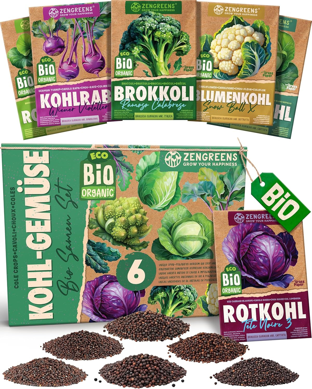 Bioparadicsommag 10-10 db-os paradicsommag készletben a kertben, erkélyen vagy magaságyásban történő egyszerű termesztéshez - Vetőmagok - Palánták