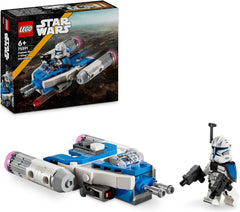 LEGO Star Wars Kapitány Rex Y-szárnyú mikroharcos építőkockák gyűjthető csillaghajó ajándékötlet 6 év feletti fiúknak és lányoknak 75391 építőkészlet Besuche den LEGO-Store alapértelmezett cím