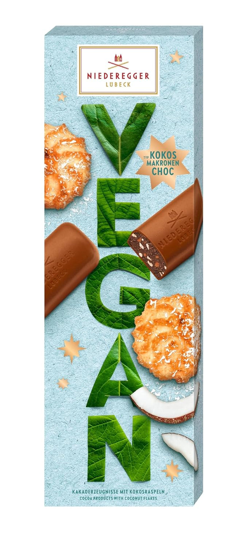 Niederegger Coconut Choc Macaroons VEGÁN 100g