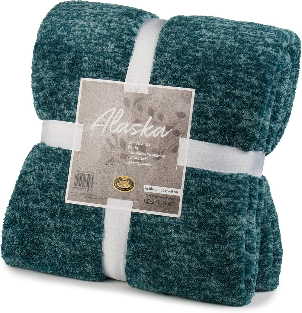 Gözze - Márványozott nappali és kényelmes takaró, 150 X 200 cm - Benzinágyak és takarók Besuche den GÃ¶zze-Store