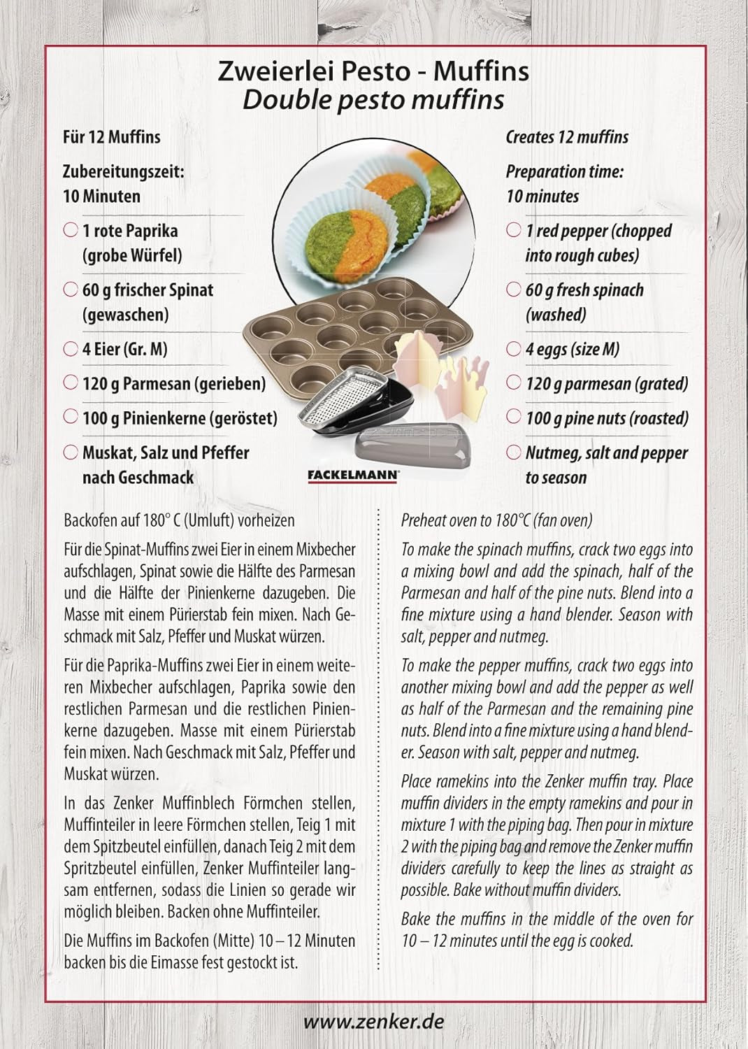 Zenker, tava briose diametrul Ø 7 cm, MOJAVE GOLD Matrite si tavi pentru copt Naty Shop