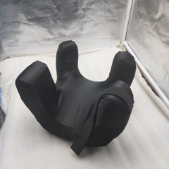 Pernă de frumusețe, pernă antirid, pernă ortopedică de sprijin pentru gât, pernă de frumusețe anti-îmbătrânire, pernă din spumă de memorie, pernă de sprijin pentru gât, pentru a menține ridurile faciale, pernă de dormit (negru) Perne ortopedice cervicale Naty Shop