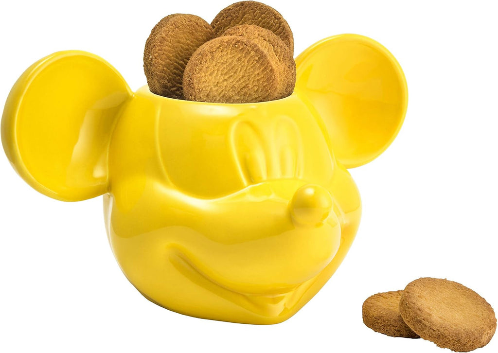 Joy Toy 62129 Disney Mickey Mouse 3D Cookie Jar Galben 25X17X20 Cm Cutii depozitare alimente Naty Shop