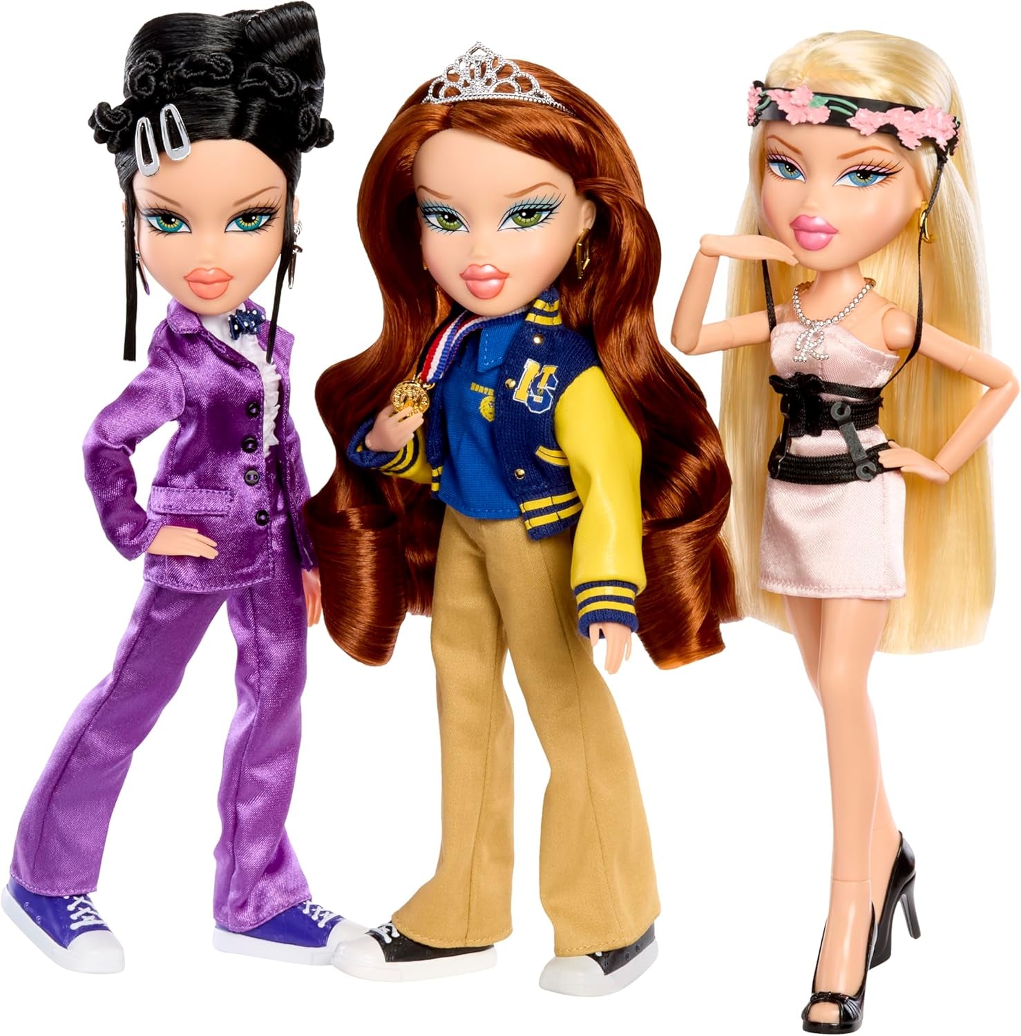 Bratz x Mean Girls Spring Fling Doll Regina – Modepuppe zum Sammeln mit 2 Outfits, Rosa Satinkleid und vom Film Inspirierten Accessoires