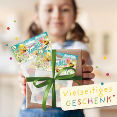 Blumen Konfetti, Wildblumen Mix, Samen Konfetti Mit Einem Mix Aus Bunten Blumen, Paradies Für Bienen Von Lutz Mauder, Saatpapier Mix, Geschenk, Dekoration (Ca. 150 Stck.)