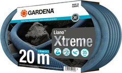 Set Gardena Liano Xtreme 3/4 inch, 20m: Furtun de grădină extrem de robust din material textil, cu furtun interior din PVC, ușor, rezistent la intemperii (18480-20)