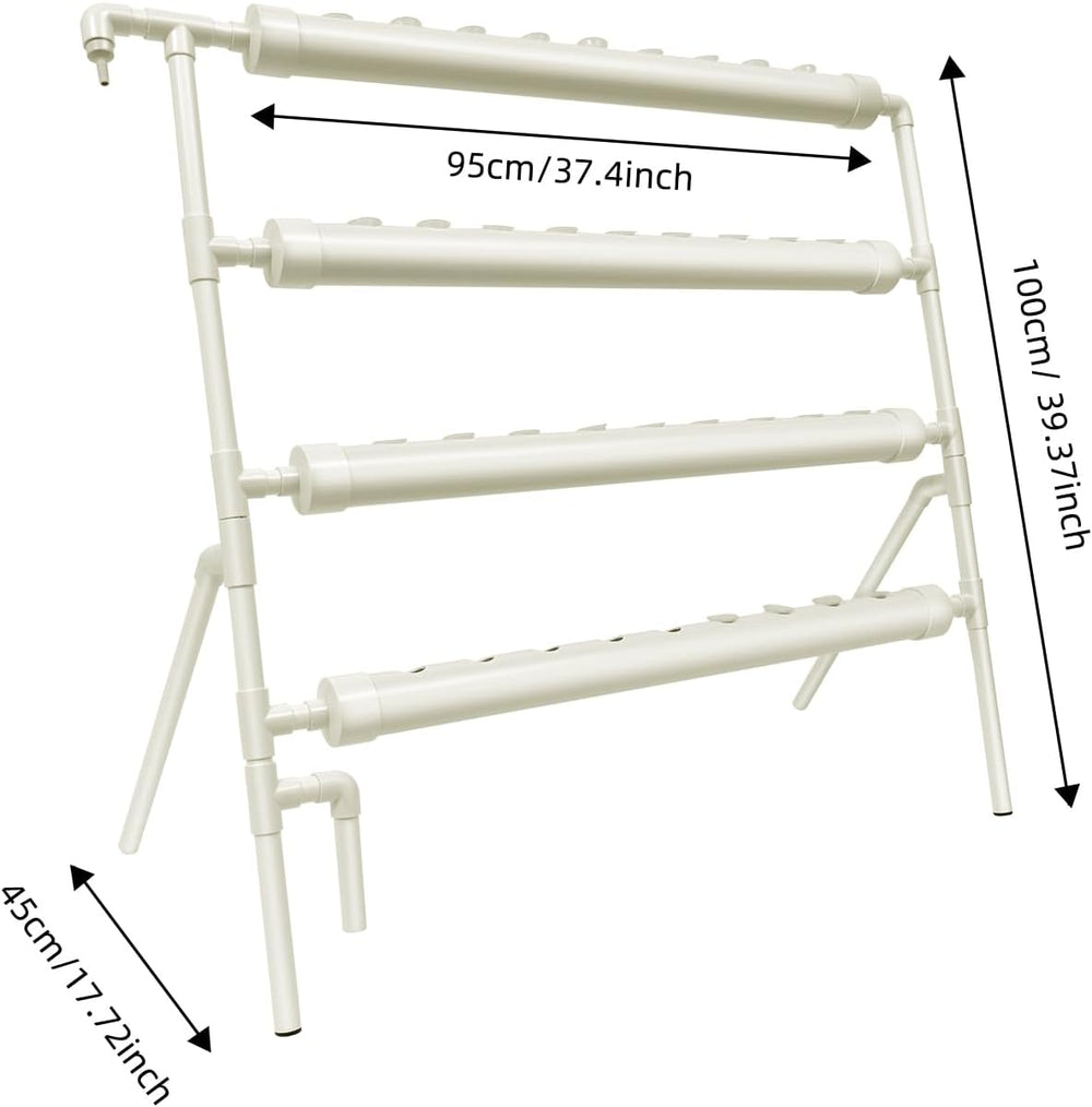 Hidroponikus termesztőkészlet 36 lyukú hidroponikus növényi öntözőrendszer hidroponikus termesztőkészlet kerti otthoni kerti irodához