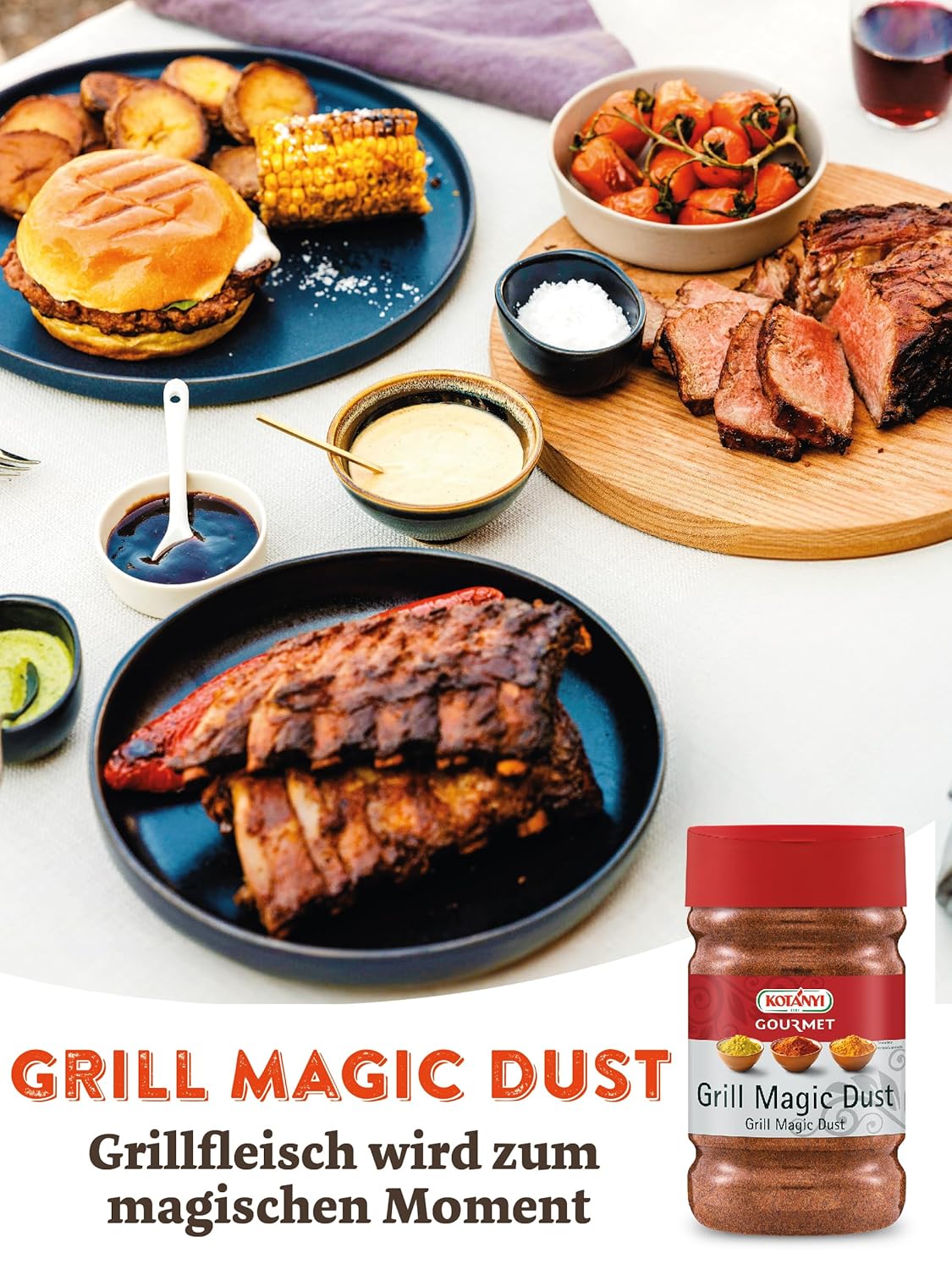 Kotányi Magic Dust Grill fűszerezés grillezéshez - Tökéletes íz