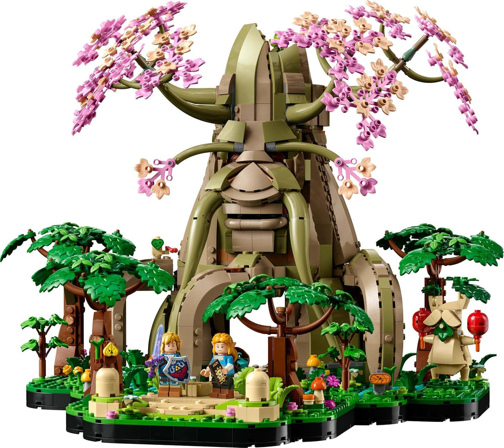 LEGO The Legend of Zelda Deku Tree 2-Az 1-ben - gyűjthető darab Zelda hercegnővel és 3 Link minifigurával - építőkészlet felnőtteknek és ajándékötlet videojáték-rajongóknak - 77092 Építőkészlet Besuche den LEGO-Store