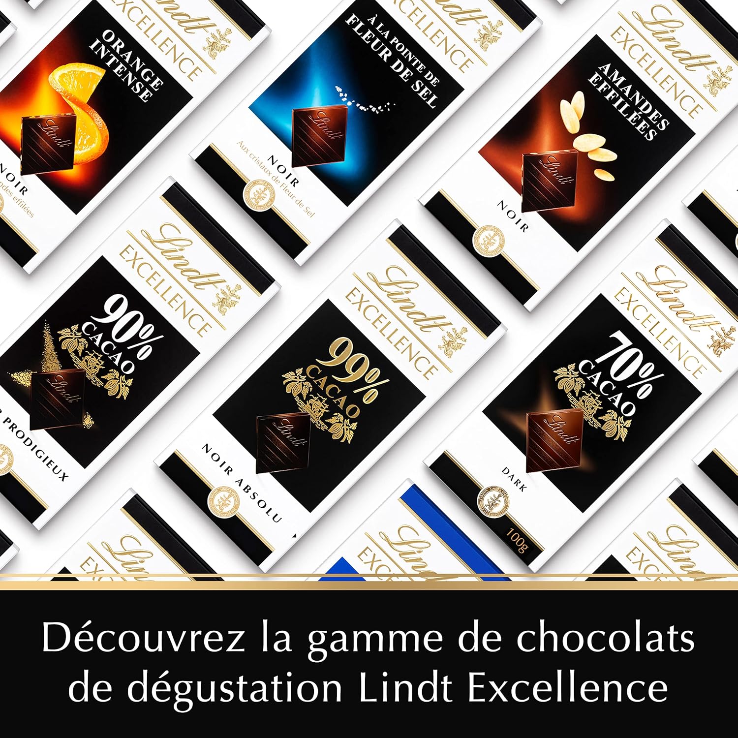 Lindt Excellence 78 százalékos kakaószelet - kakaóintenzitású, tartós vegán szelet 100 g ideális ajándék